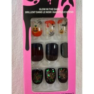 Impress Press on Nails Halloween Glow in the Dark Nails